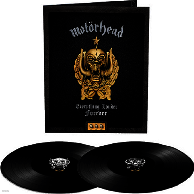 Motorhead — Everything Louder Forever - The Very Best Of (Gatefold) 앨범 커버