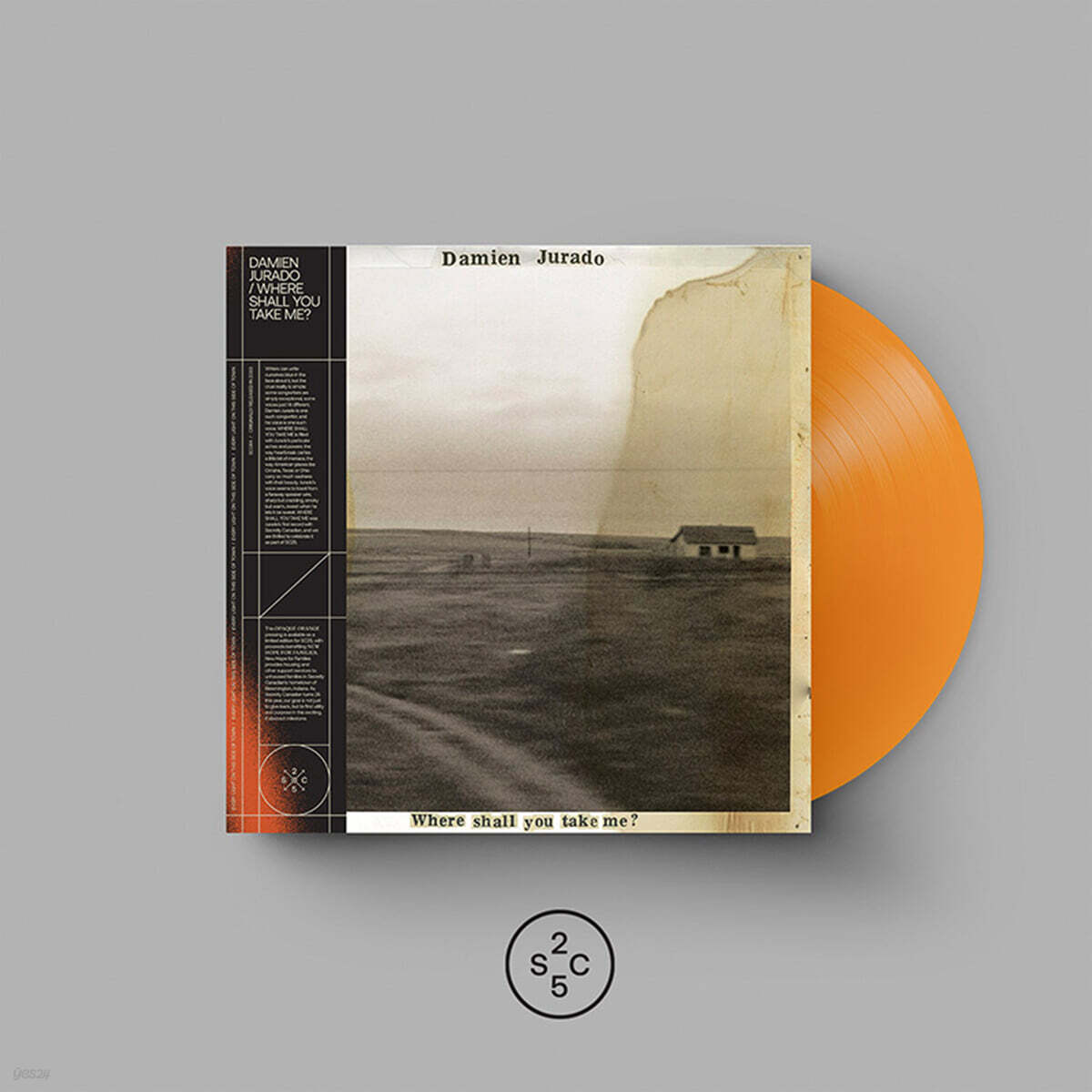 Damien Jurado (데미엔 쥬라도) - Where Shall You Take Me? [불투명 오렌지 컬러 LP]