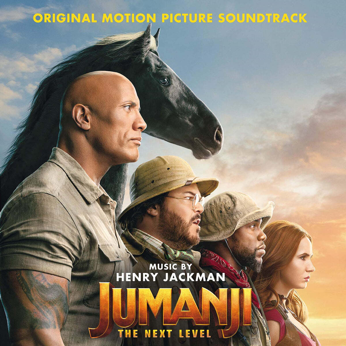 쥬만지: 넥스트 레벨 영화음악 (Jumanji: The Next Level OST by Henry Jackman) [투명 골드 컬러 2LP] 