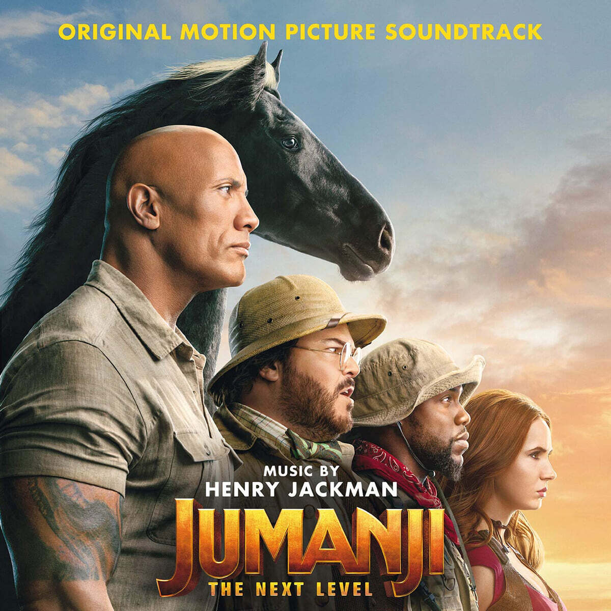 쥬만지: 넥스트 레벨 영화음악 (Jumanji: The Next Level OST by Henry Jackman) [투명 골드 컬러 2LP]
