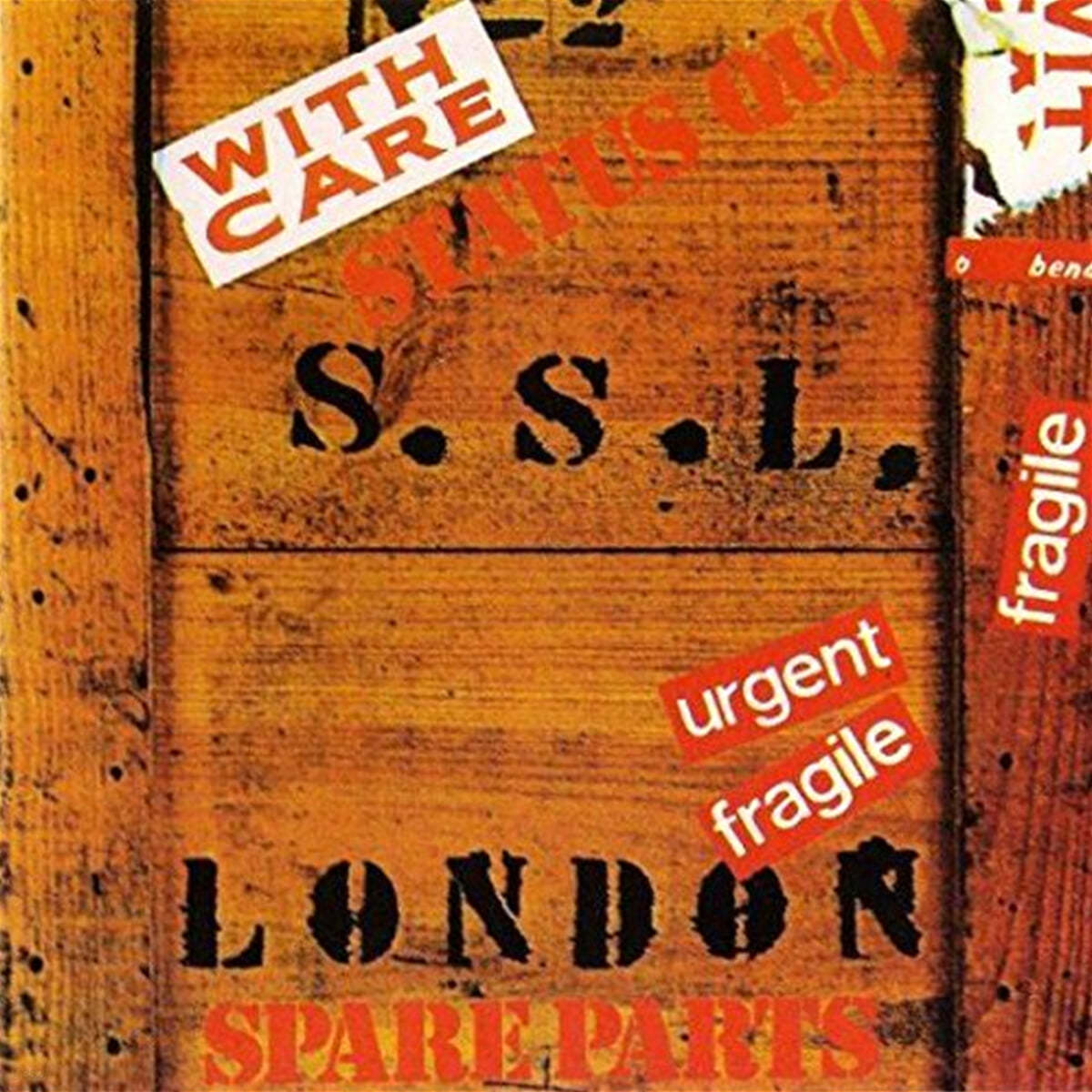 Status Quo (스테이터스 쿠오) - Spare Parts [골드 & 오렌지 믹스 컬러 2LP]