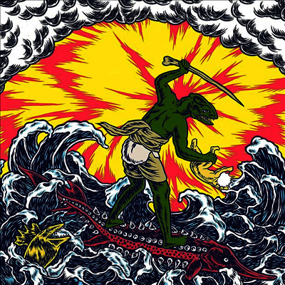 King Gizzard & The Lizard Wizard — Teenage Gizzard 앨범 커버