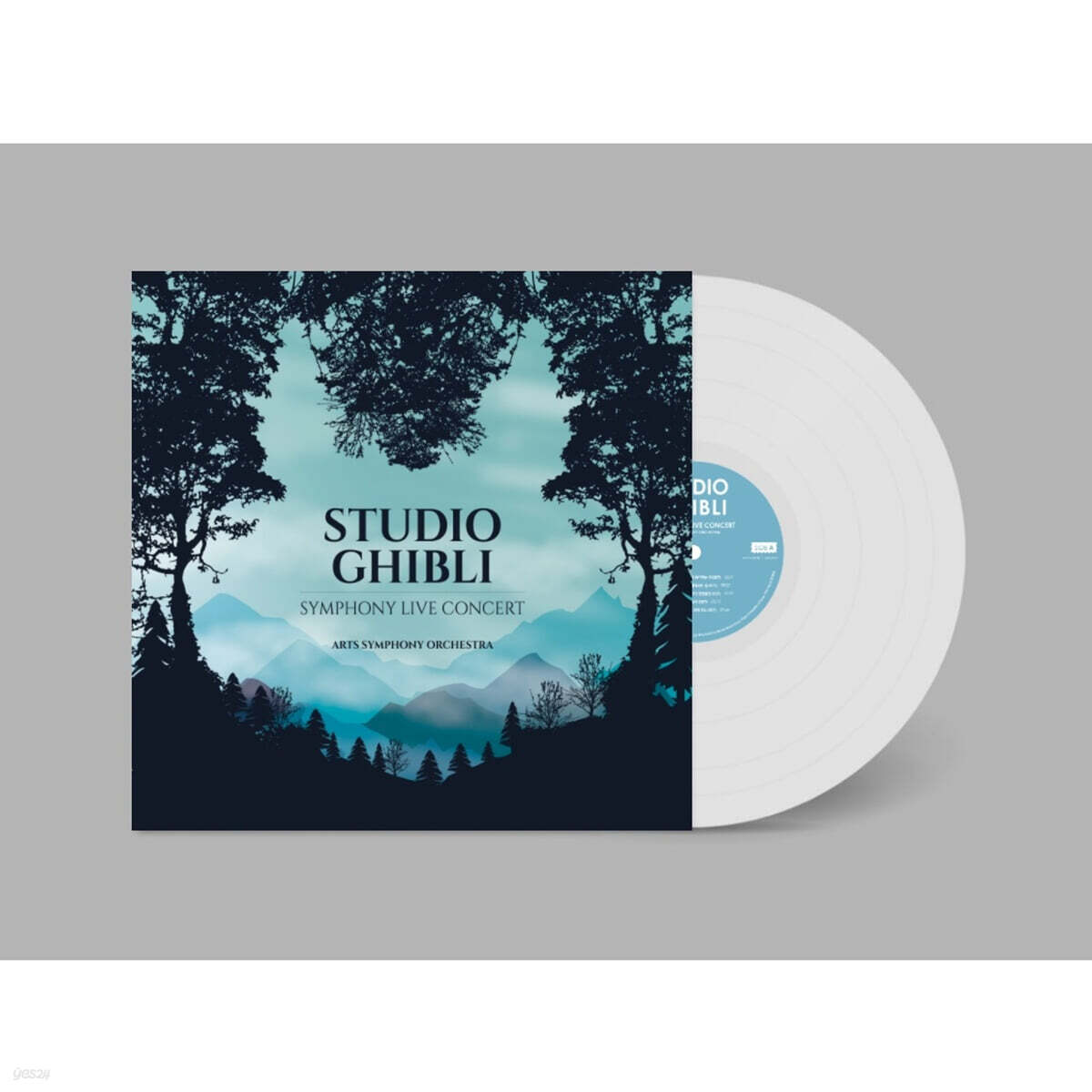 Arts Symphony Orchestra 아르츠 심포니 오케스트라가 연주하는 스튜디오 지브리 애니메이션 음악 모음 [화이트 컬러 LP]