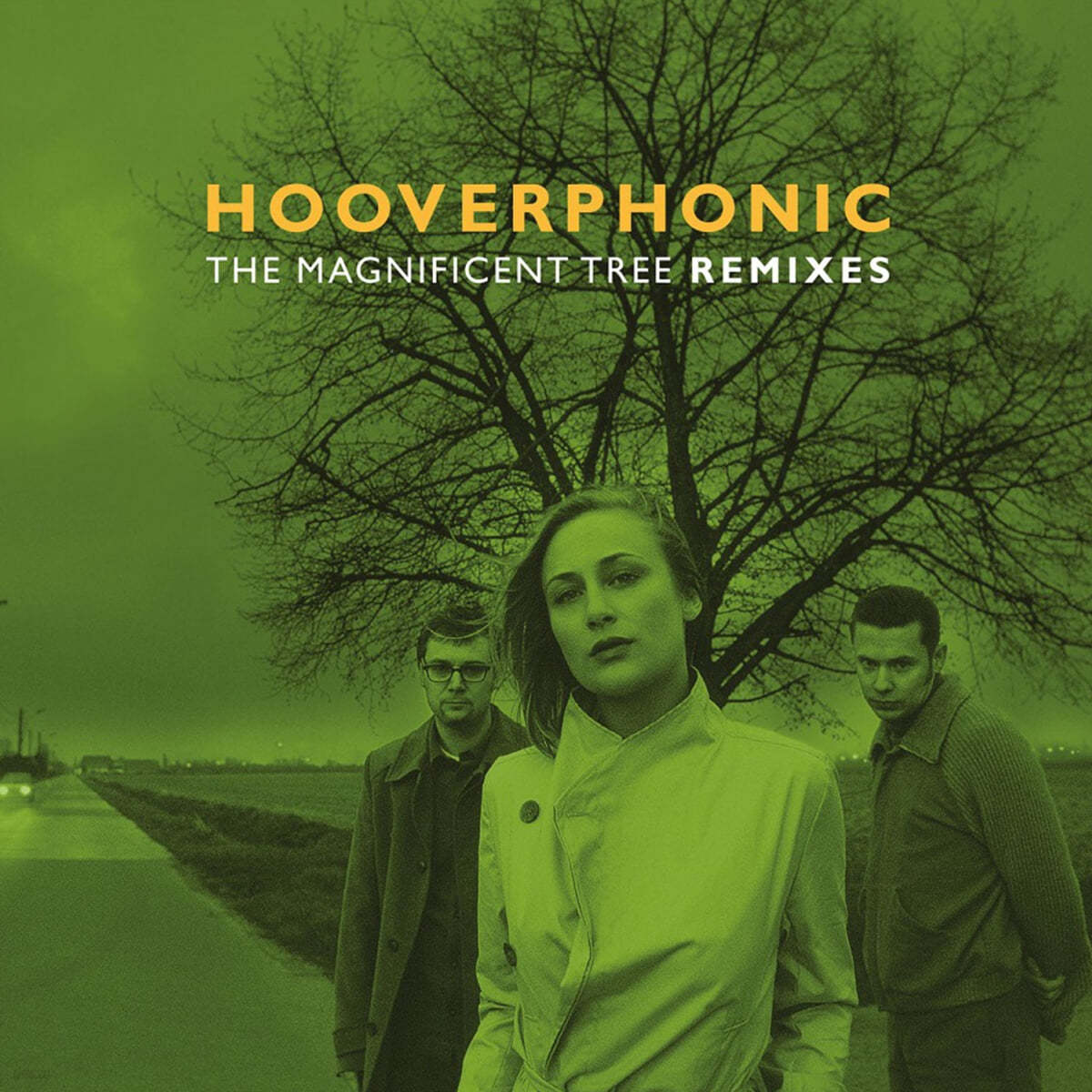 Hooverphonic (후버포닉) - The Magnificent Tree Remixes (EP) [솔리드 라이트 그린 컬러 LP] 