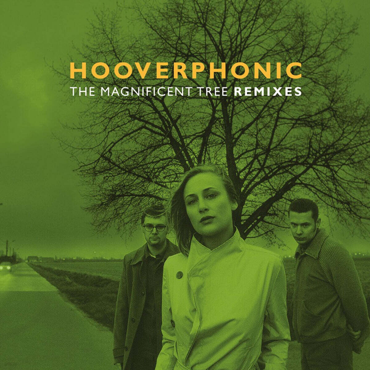Hooverphonic (후버포닉) - The Magnificent Tree Remixes (EP) [솔리드 라이트 그린 컬러 LP]