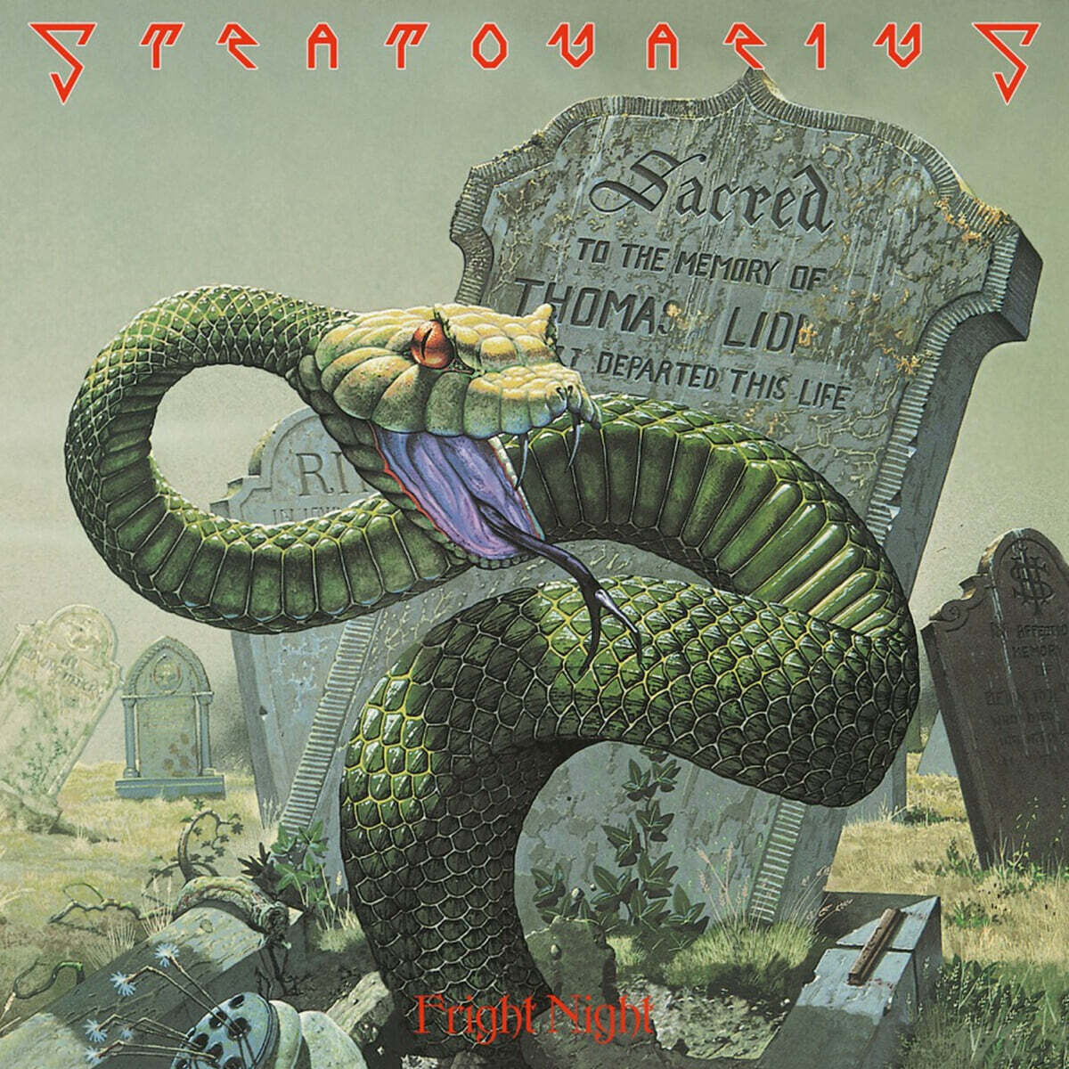 Stratovarius (스트라토바리우스) - Fright Night [플레이밍 컬러 LP]