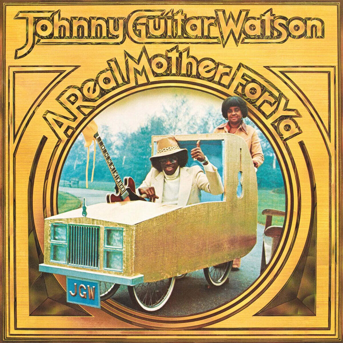 Johnny 'Guitar' Watson (조니 왓슨) - A Real Mother For Ya [화이트 컬러 LP]