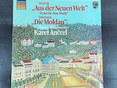 [LP] ī ü - Karel Ancerl - Dvorak Aus Der Neuen Welt / Die Moldau LP [Ȧ]