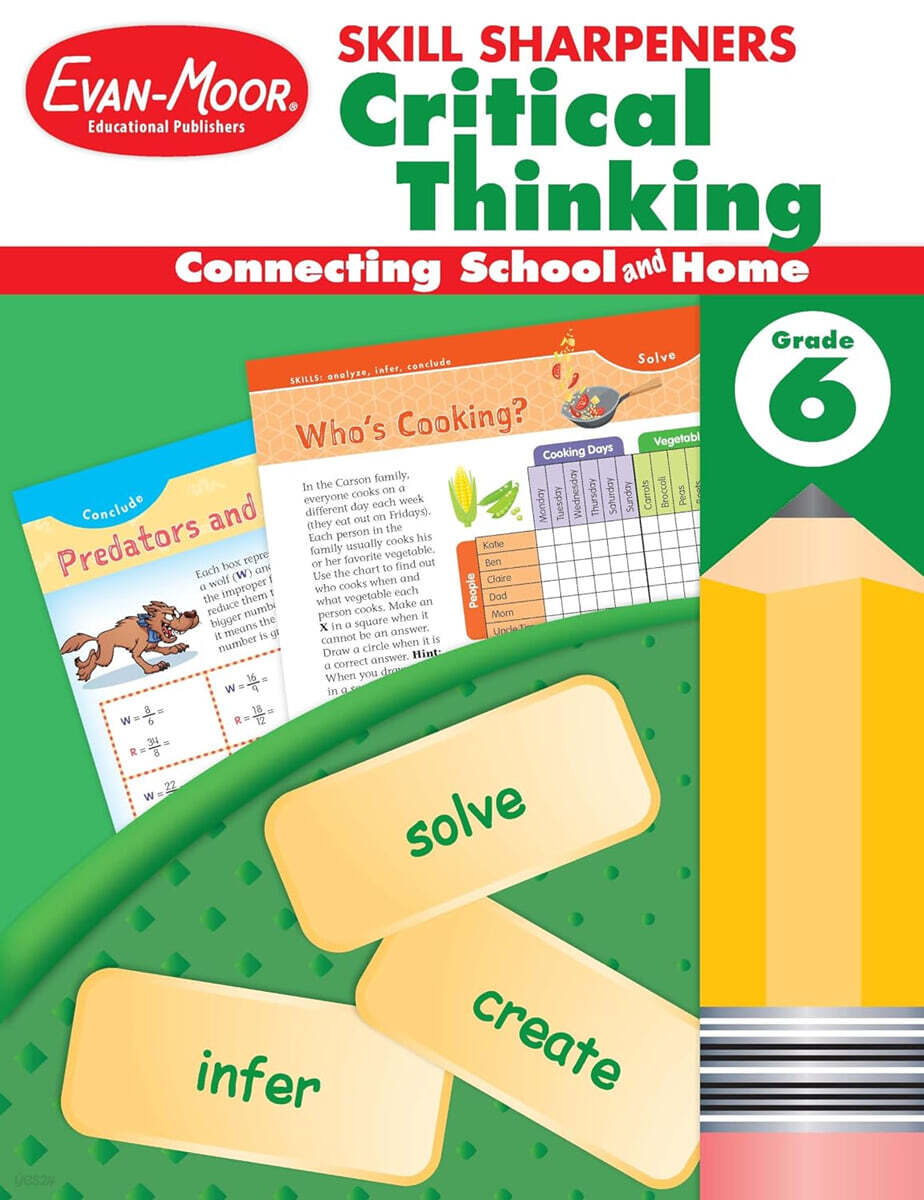 Skill Sharpeners: Critical Thinking Grade 6