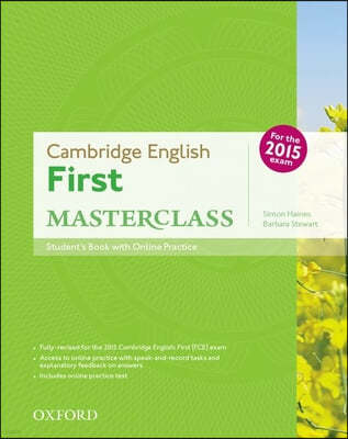 Cambridge English First Masterclass Student Book with Online Practice Test