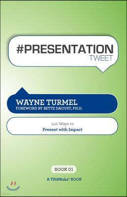 # Presentation Tweet Book01: 140 Ways to Present with Impact