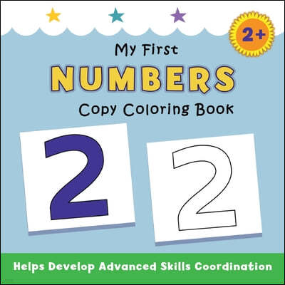 My First Numbers Copy Coloring Book