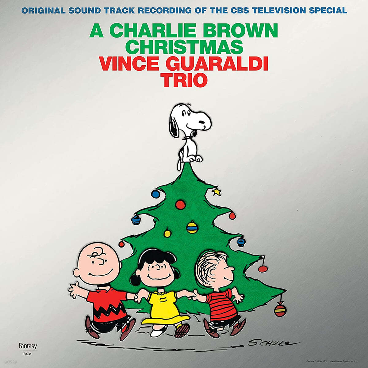 찰리 브라운 크리스마스 음악 (A Charlie Brown Christmas OST by Vince Guaraldi Trio) [LP] 