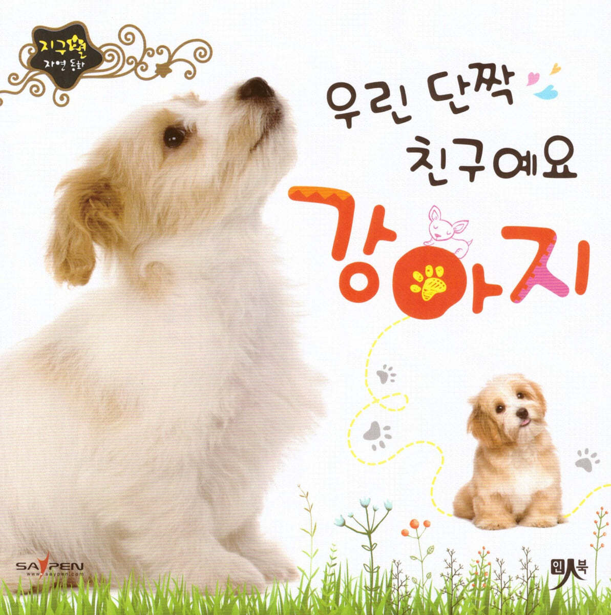 우린 단짝 친구예요 강아지