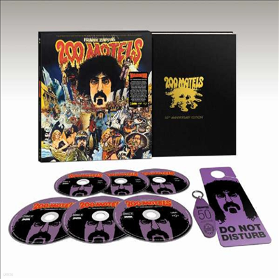 Frank Zappa - 200 Motels (200 ڽ) (Soundtrack)(50th Anniversary Edition)(Super Deluxe 6CD Box Set)