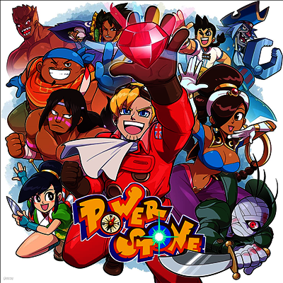 Tetsuya Shibata — Power Stone (파워스톤) (Original Game Soundtrack) 앨범 커버