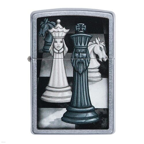 ZIPPO 라이터 49601 Chess Game Design