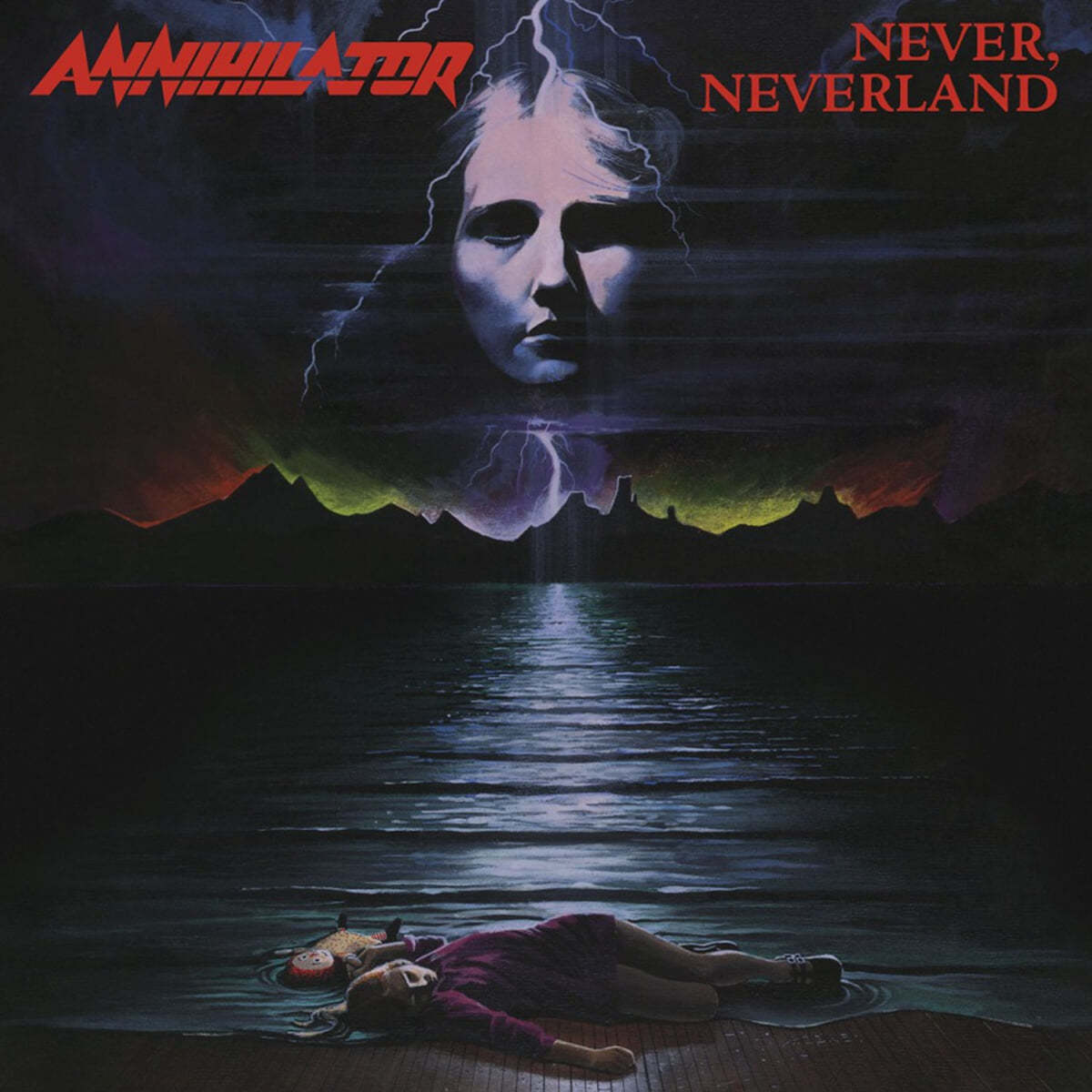 Annihilator (어나이얼레이터) - Never, Neverland [퍼플 마블 컬러 LP] 