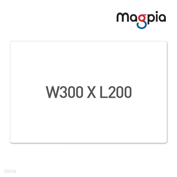 [마그피아] 마그보드 유리용 화이트보드 (W300 X L200)