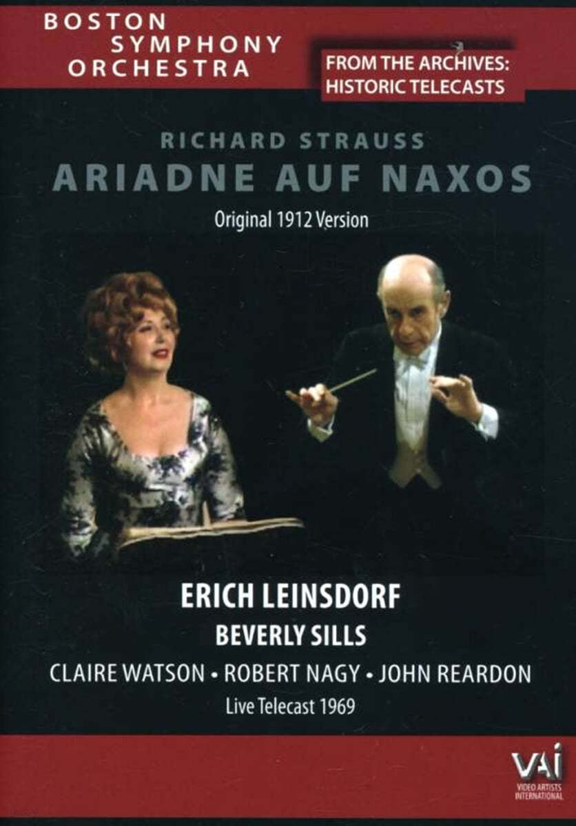 Erich Leinsdorf 슈트라우스: 낙소스섬의 아리아드네 (1912년 오리지널 버전) (Strauss: Ariadne auf Naxos) 