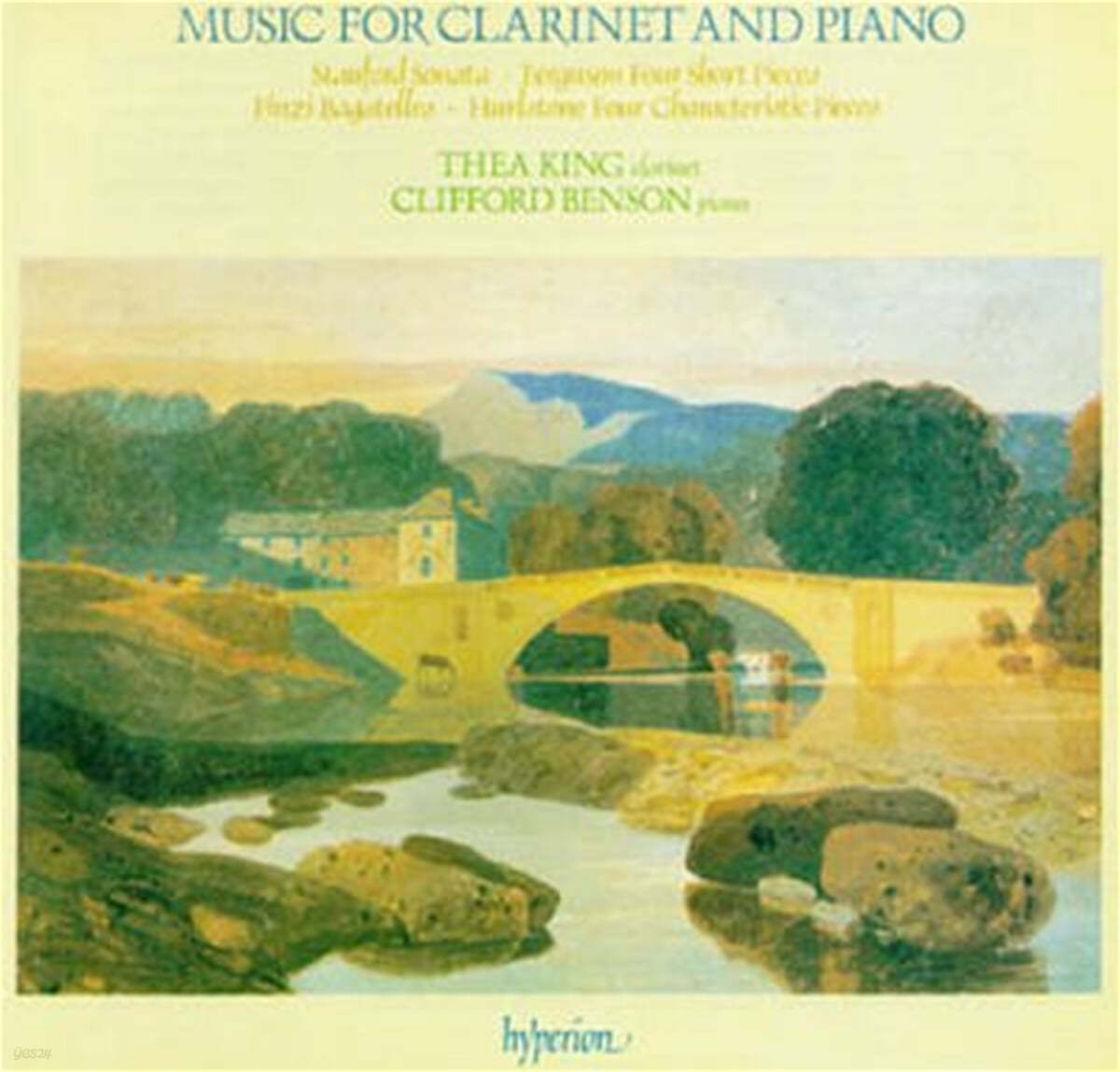 Thea King 클라리넷과 피아노를 위한 음악 1권 (Music for Clarinet and Piano Vol. 1) 