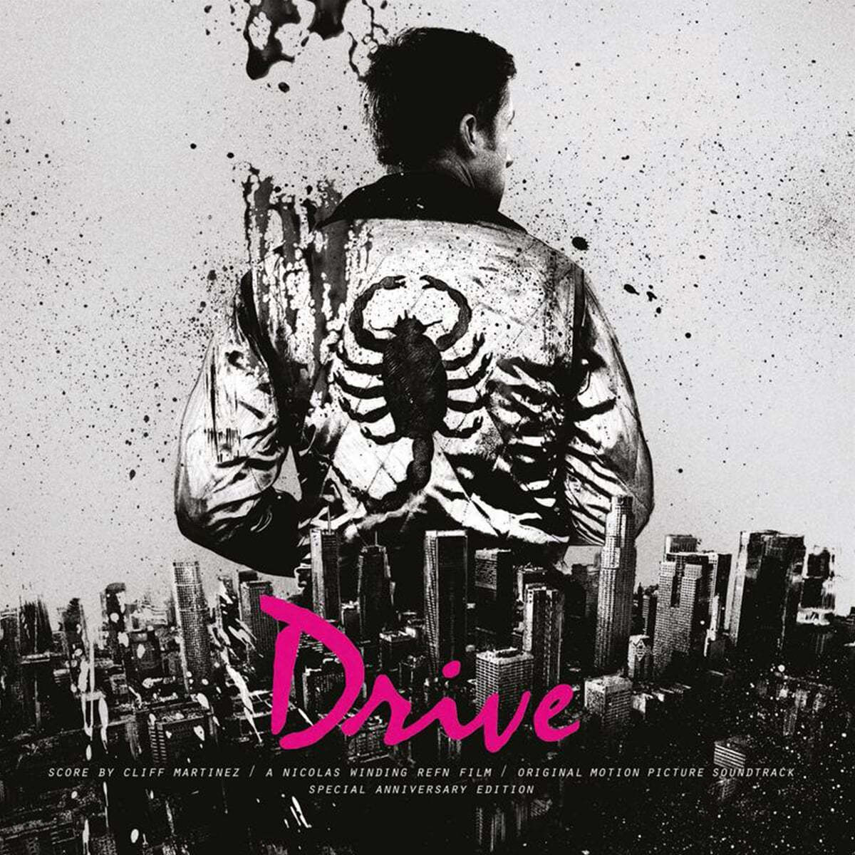 드라이브 영화음악 (Drive OST) [핑크 &amp; 블루 마블 컬러 2LP] 