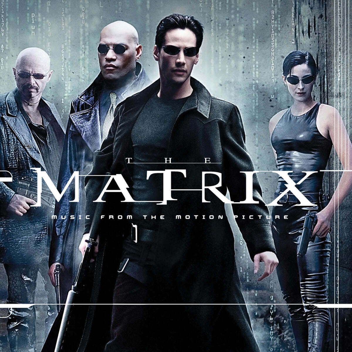 매트릭스 영화음악 (The Matrix OST) [투명 레드 & 블루 소용돌이 컬러 2LP]