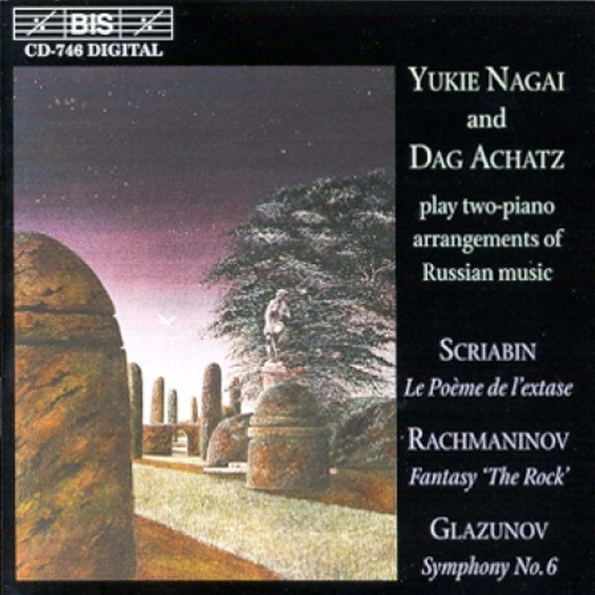 Yukie Nagai / Dag Achatz 글라주노프: 교향곡 6번 / 라흐마니노프: 환상곡 '바위' [두 대의 피아노 편곡 버전] (Glazunov: Symphony Op.58 / Rachmaninov: Fantasy, The Rock Op.7) 