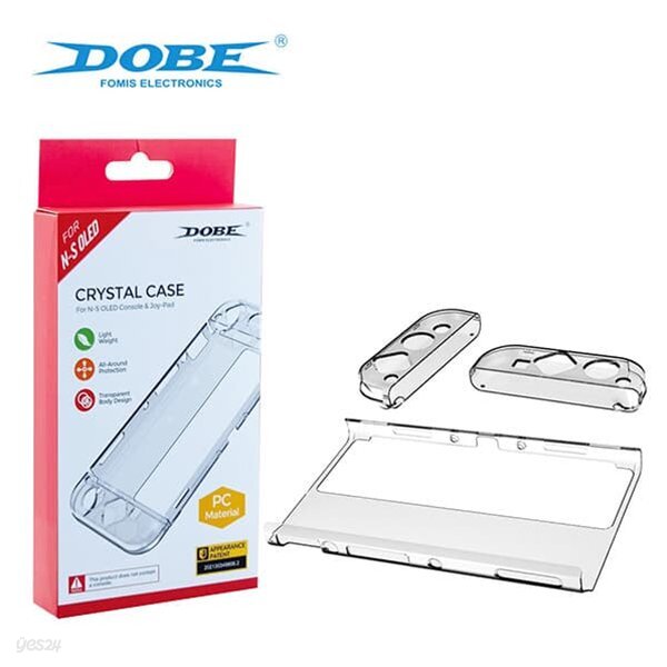 닌텐도 스위치 OLED 크리스탈 케이스 _ 닌텐도스위치 올레드 전용 / DOBE