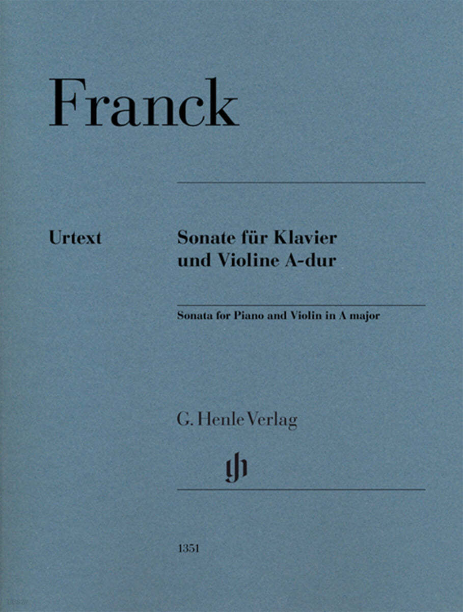 프랑크 바이올린 소나타 in A Major