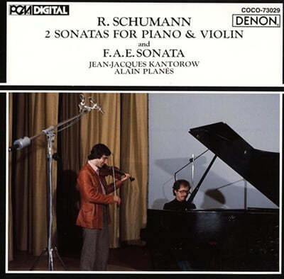 Jean-Jacques Kantorow : ̿ø ҳŸ 1, 2 (Schumann: Violin Sonatas Nos.1, 2) 