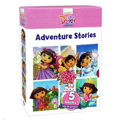 [스크래치 특가]DORA the explorer Adventure Stories [5종 Book Set]