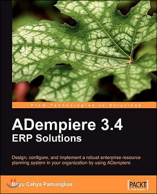 Adempiere 3.4 Erp Solutions