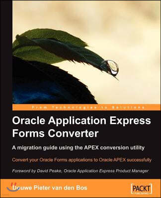 Oracle Application Express Forms Converter