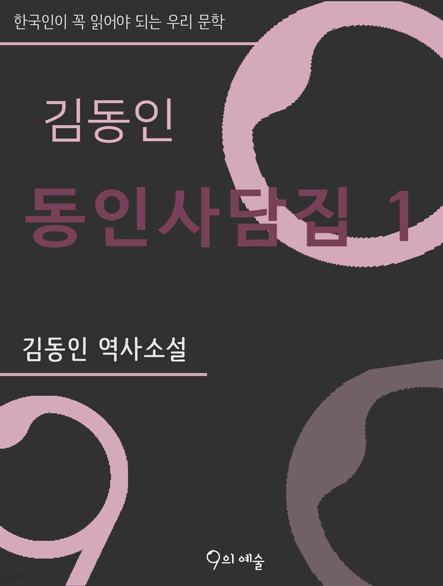 김동인 - 동인사담집 1