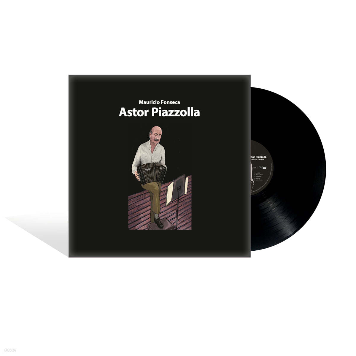 일러스트로 만나는 아스토르 피아졸라 (Astor Piazzolla Illustrated by Mauricio Fonseca) [LP] 