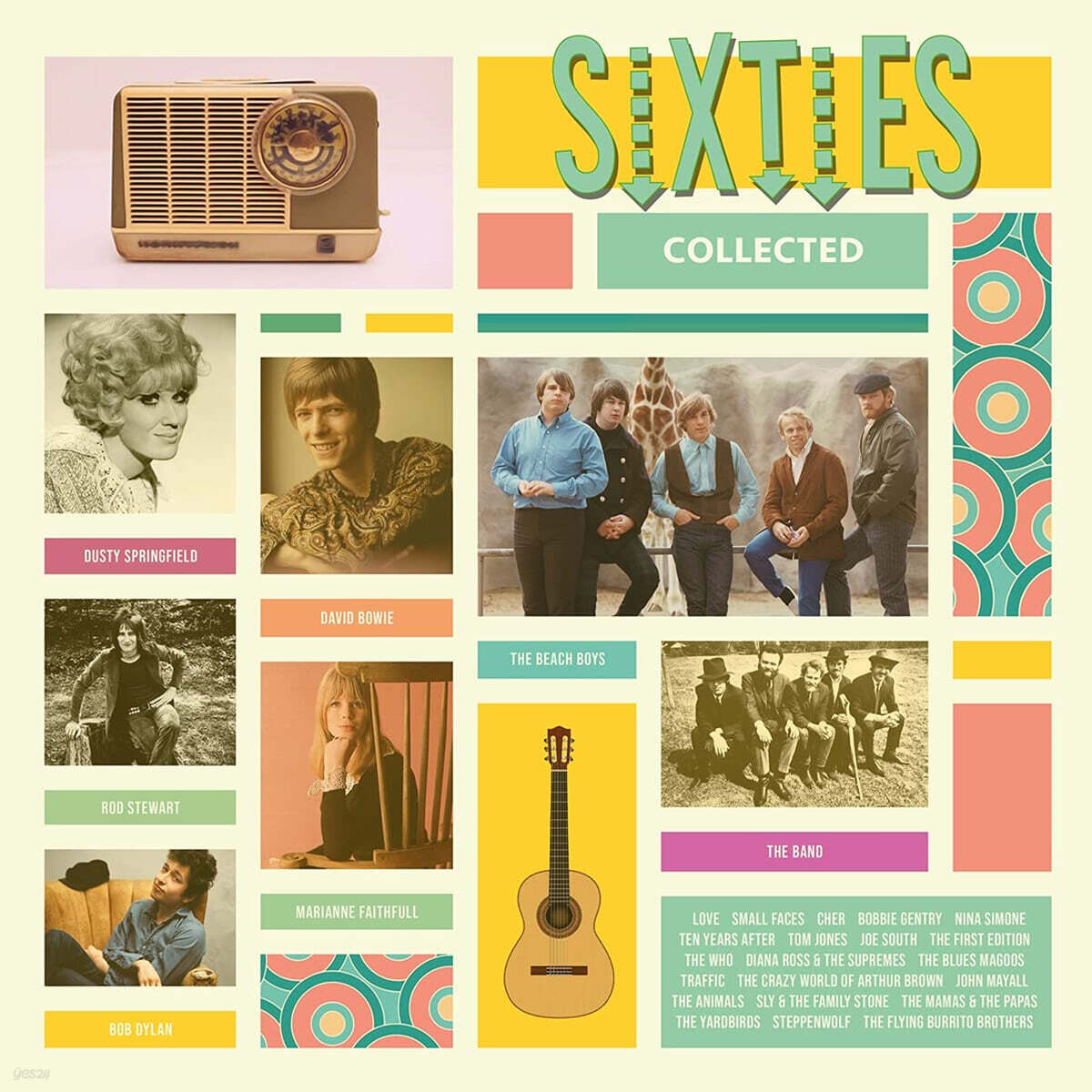1960년대 히트곡 모음집 (Sixties Collected) [투명 그린 컬러 2LP]