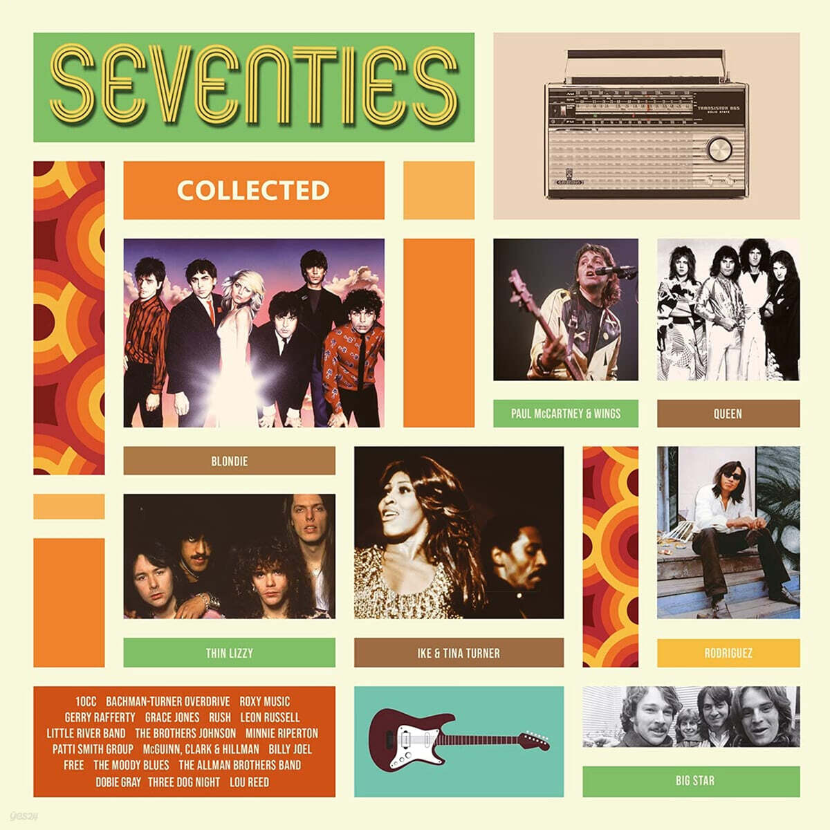 1970년대 히트곡 모음집 (Seventies Collected) [투명 레드 컬러 2LP]