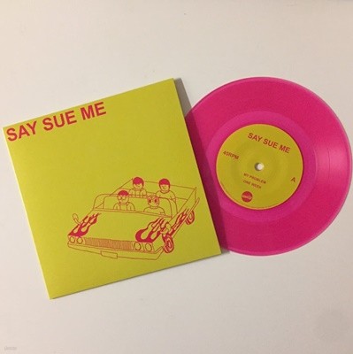 [미개봉 LP] 세이수미 (Say Sue Me) - Semin EP (네온핑크 컬러 / 7inch Vinyl) (UK 수입)