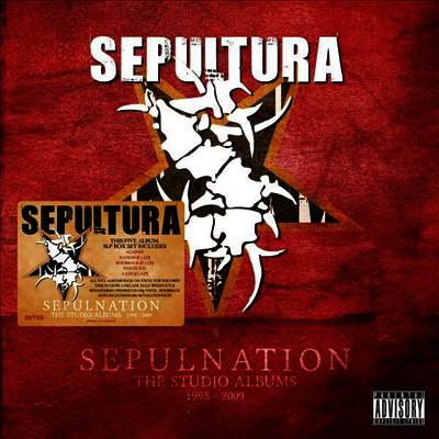 Sepultura — Sepulnation - The Studio Albums 1998-2009 앨범 커버