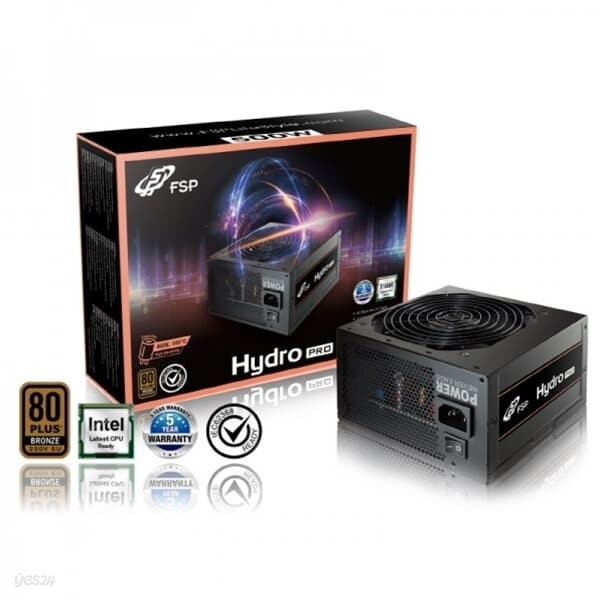 HYDRO PRO 500W 80PLUS Bronze 230V EU