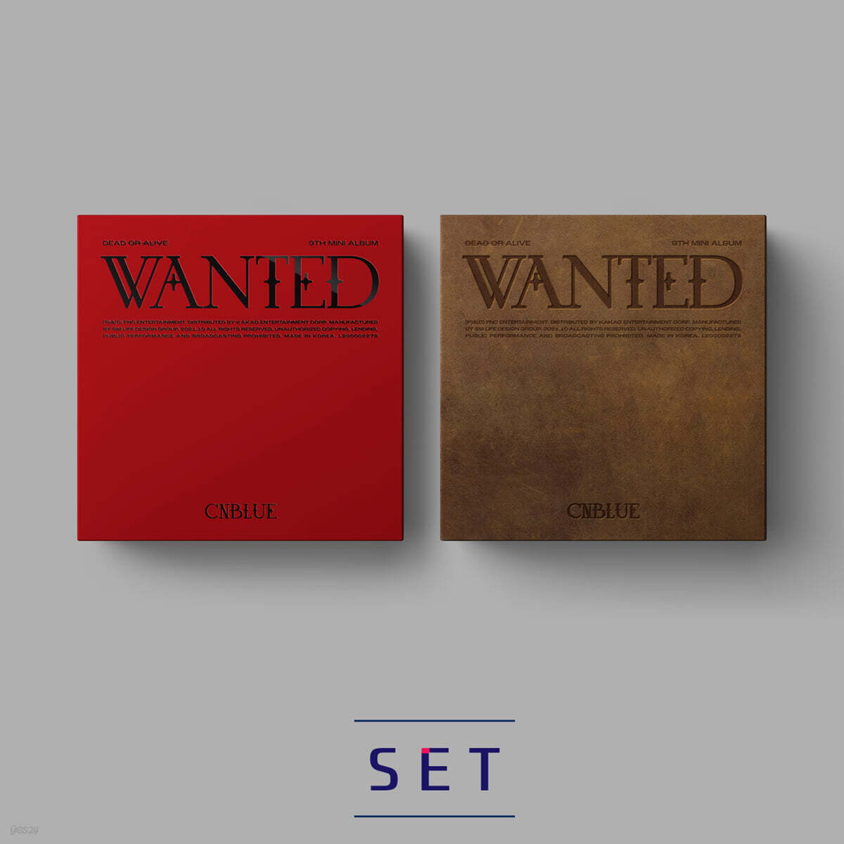 씨엔블루 (CNBLUE) - 미니앨범 9집 : WANTED [SET]