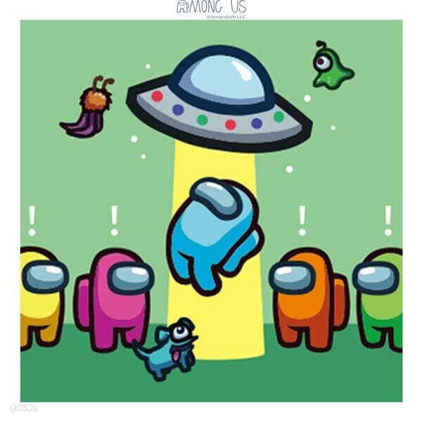 어몽어스 보석십자수 UFO 큐빅페인팅 25X25