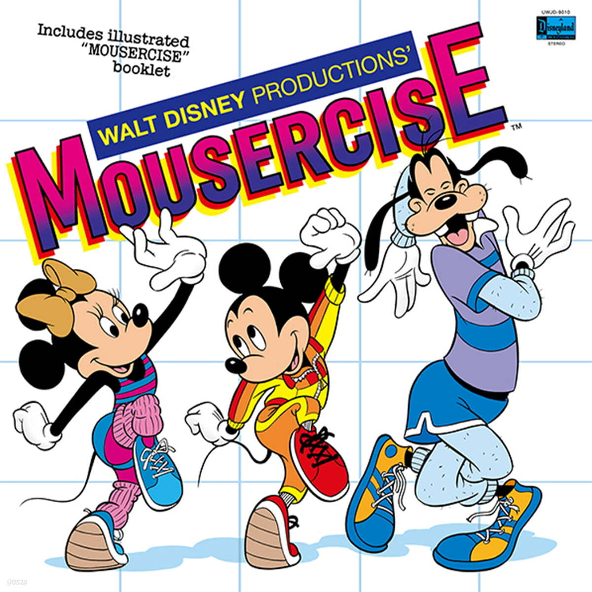 디즈니 &#39;마우저사이즈&#39; 애니메이션 음악 (Mousercise OST) [LP] 