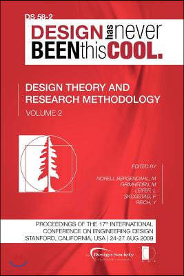 Proceedings of Iced'09, Volume 2, Design Theory and Research Methodology