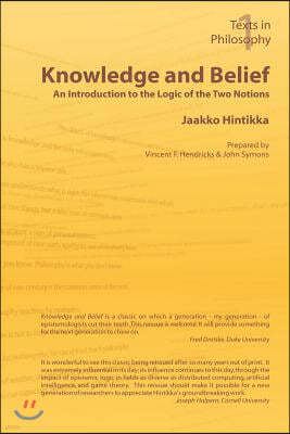 Knowledge and Belief - An Introduction to the Logic of the Two Notions