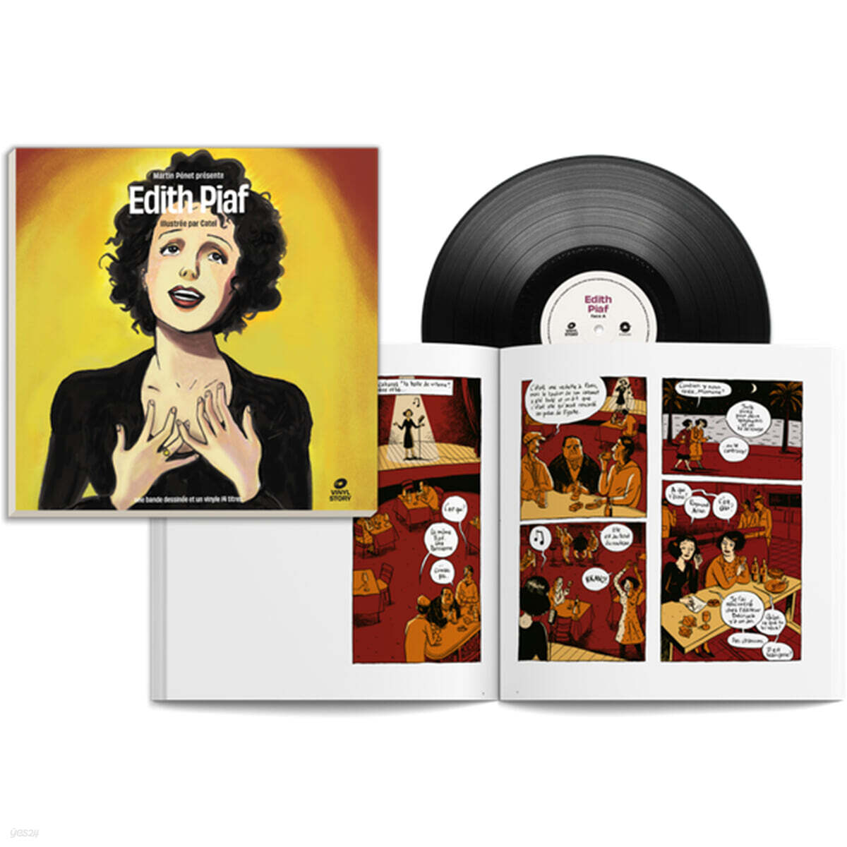 에디뜨 피아프 아트북 에디션 (Edith Piaf Illustrated by Catel) [LP]