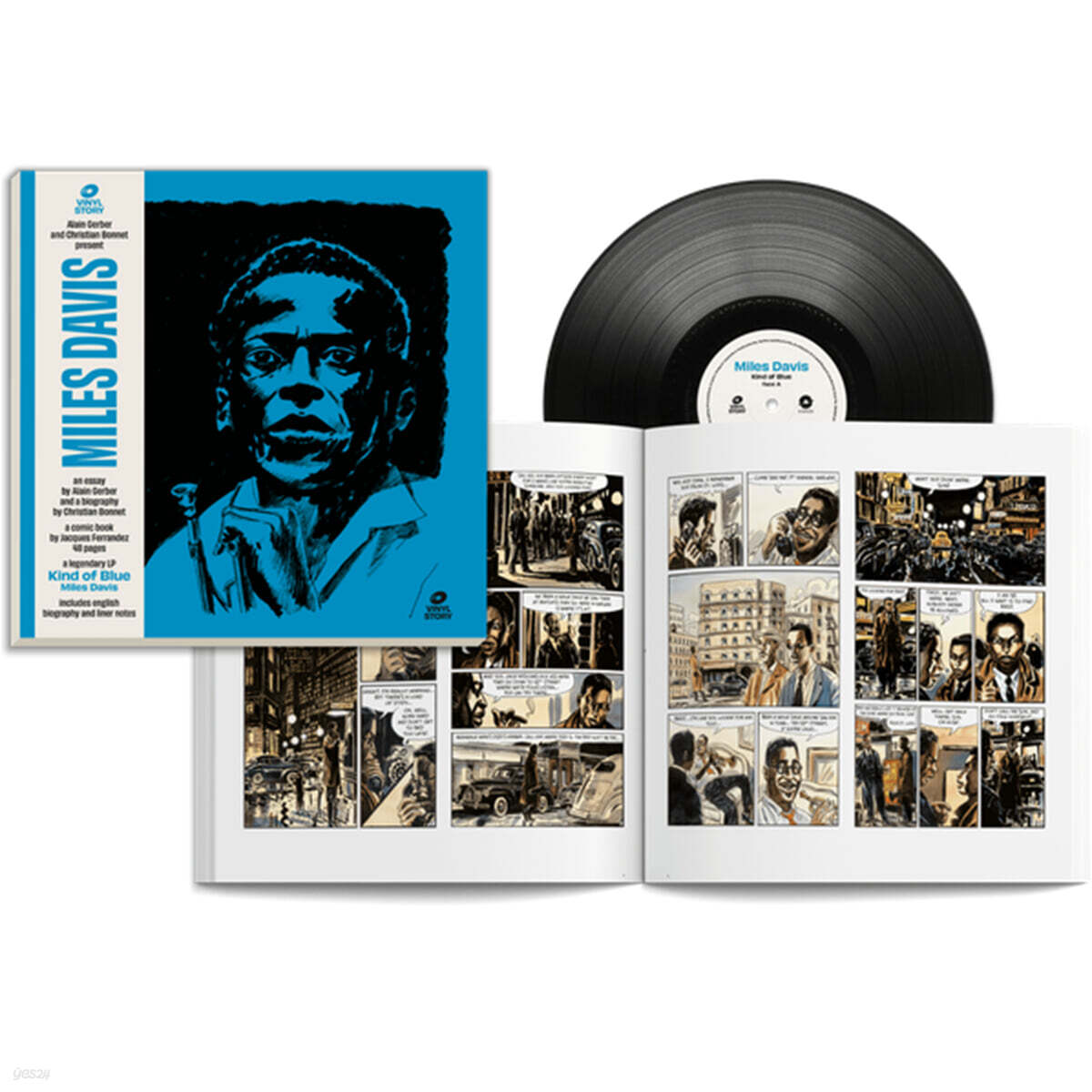 Miles Davis (마일스 데이비스) - Kind of blue (영어 버전 아트북 에디션) [LP]