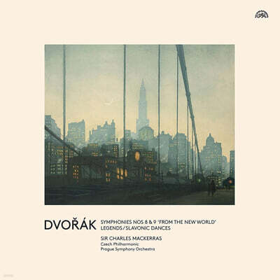 Charles Mackerras — 찰스 매커라스 (Dvorak: Symphony Op.95 B.178 'From the New World') 앨범 커버