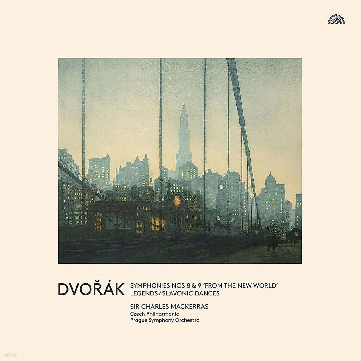Charles Mackerras 드보르작: 교향곡 8번, 9번 '신세계로부터' - 찰스 매커라스 (Dvorak: Symphony Op.95 B.178 'From the New World') [3LP]